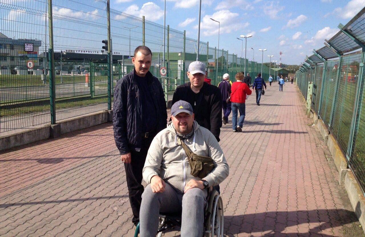 W drodze do Polski. Byli żołnierze na pieszym przejściu w Szeginach-Medyce