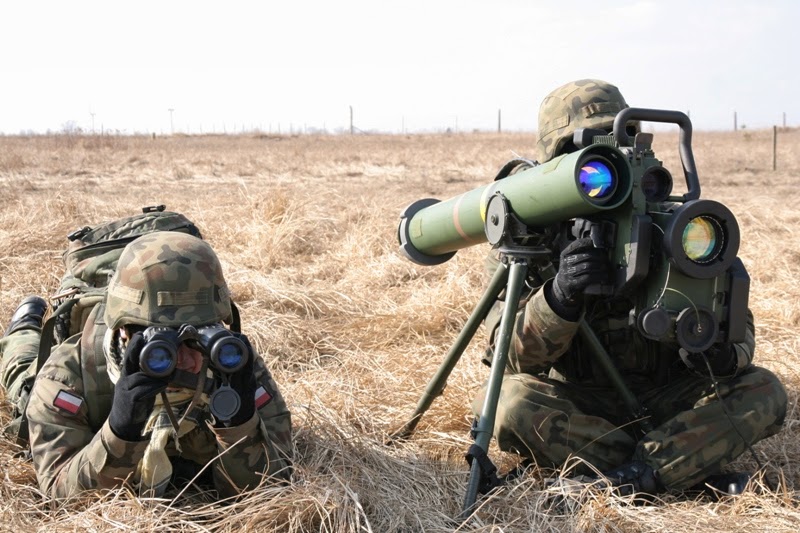 Operatorzy ppk Spike z 17 Wielkopolskiej Brygady Zmechanizowanej. Źródło - militarium75.blogspot.com
