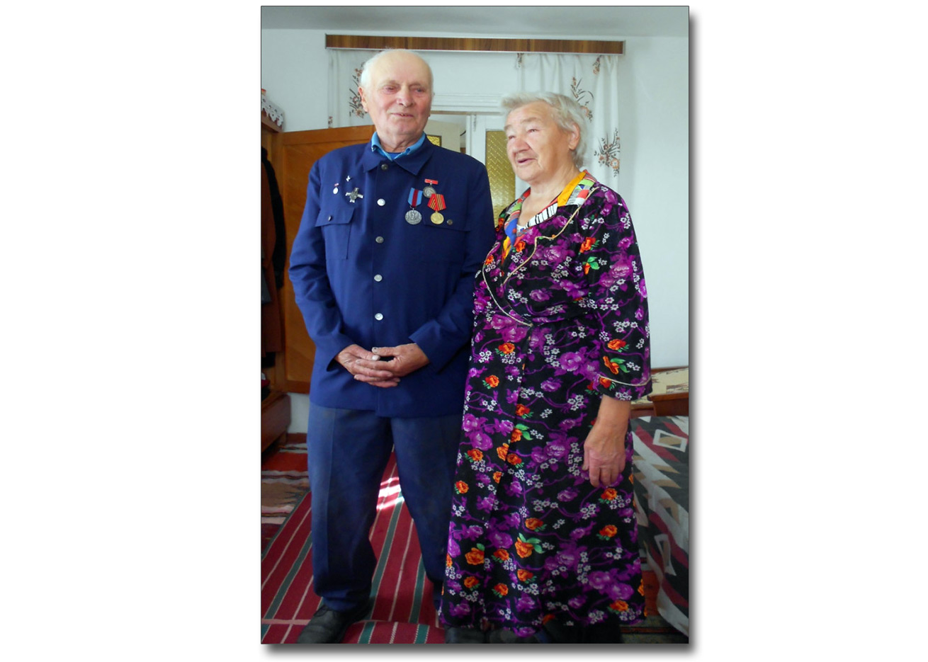 Franciszek i Zofia Jakowczykowie (Dowbysz, wrzesień 2011 roku)